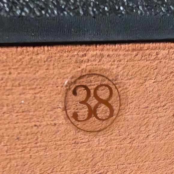 Antelope U12 Illeana leather thick heel platform ankle boot tan boho chic 38 - Picture 2 of 11